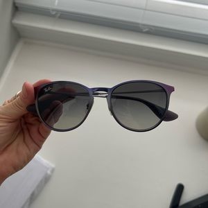Rayban Erika Metal. Purple/Silver